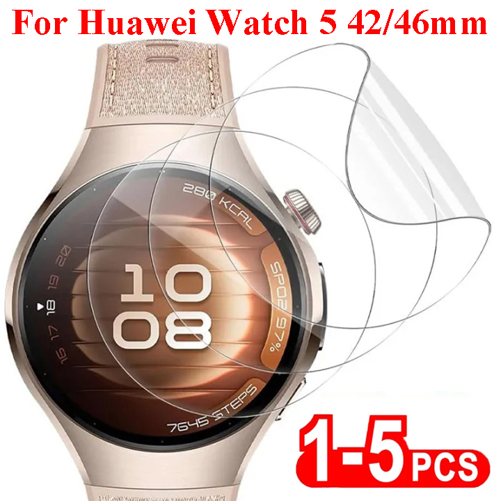 Watch Face Protector - Гидрогелевая пленка для Huawei Watch 5,