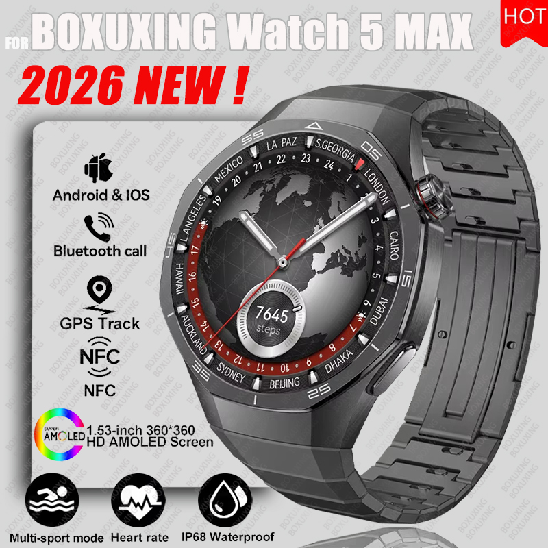 Smartwatch Face - 2026 Новые часы BOXUXING 5 MAX