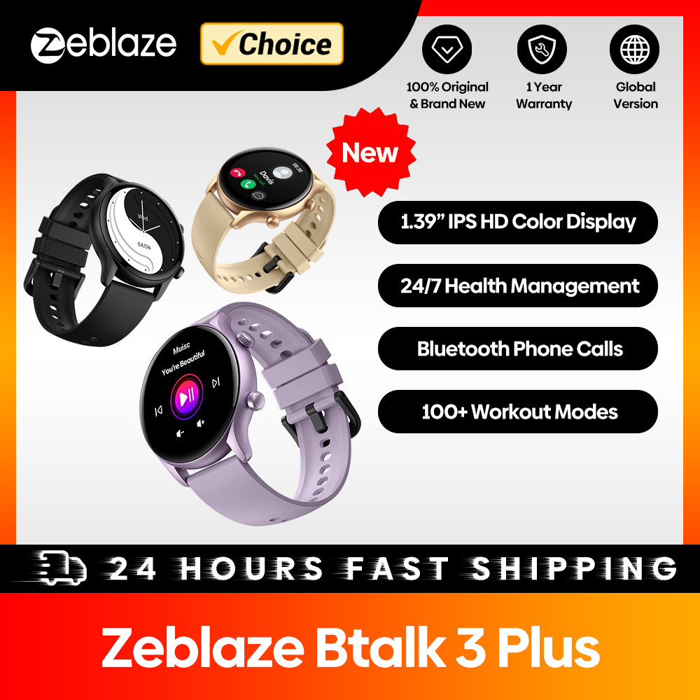 Smartwatch Face - Новые умные часы Zeblaze Btalk 3