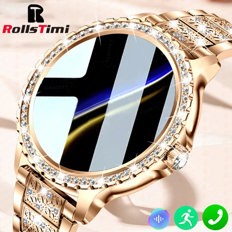 Smartwatch Face - Модные роскошные золотые женские умные часы