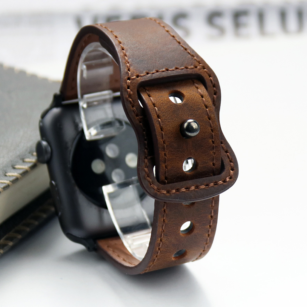 Smartwatch Accessories Shop - Ремешок Correa из натуральной кожи для