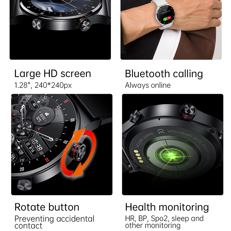 Смарт-часы с GPS ЭКГ + PPG, Bl – обзор и цена Smartwatch Face