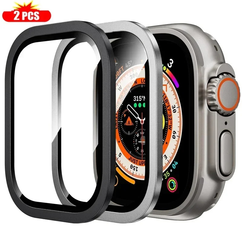 2 шт. закаленное стекло для Ap – обзор и цена Smartwatch Watch Accessories