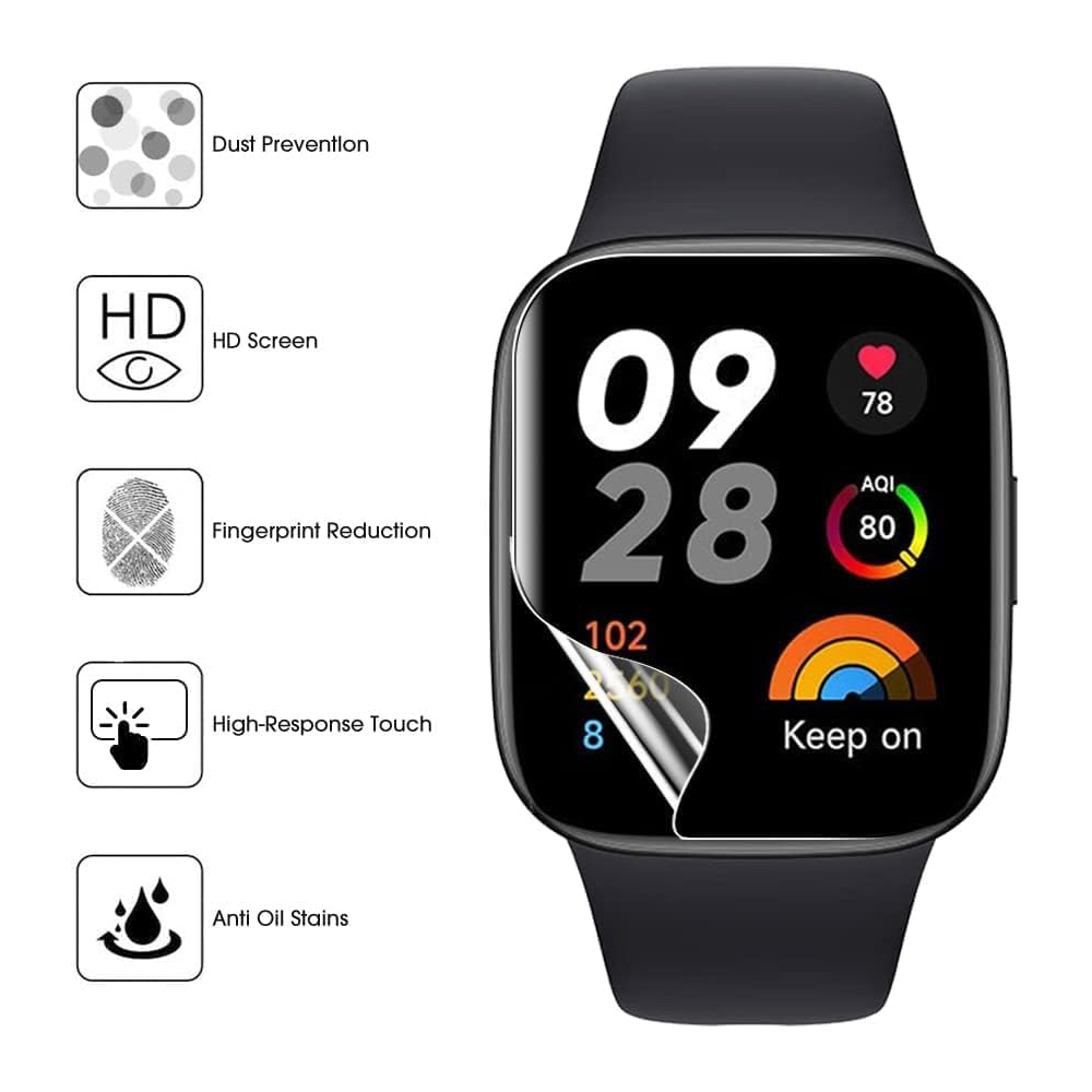 3/6 шт. гидрогелевая защитная  – обзор и цена Watch Face Protector