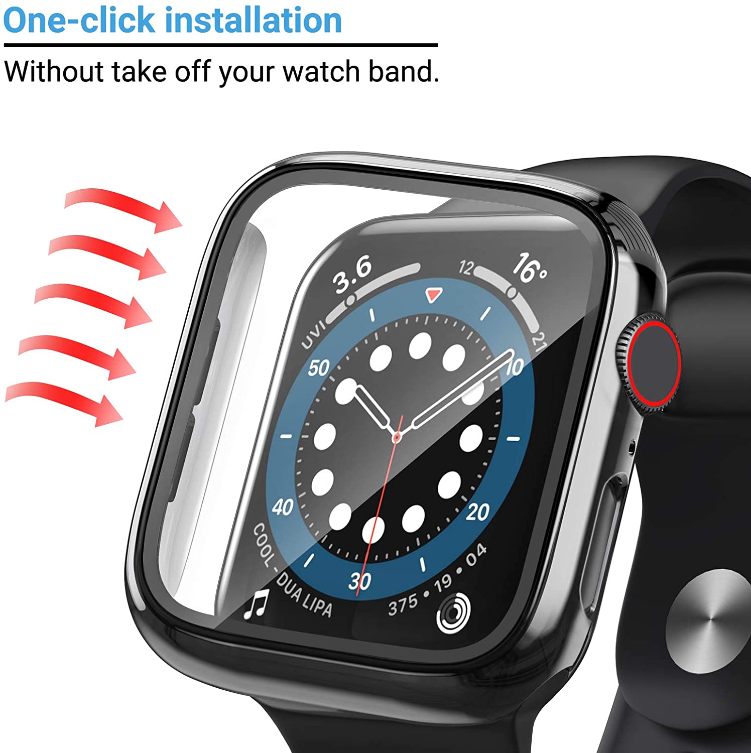 Стекло + крышка для Apple Watc – обзор и цена Smartwatch Band Accessories