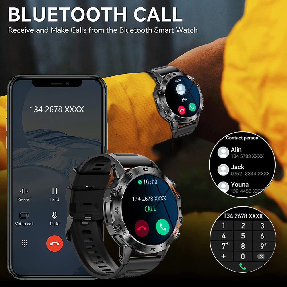 Мужские умные часы MEVADEN Ste – обзор и цена Smartwatch Face
