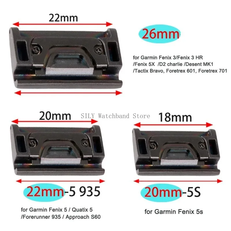 Быстросъемный металлический со – обзор и цена Watch Band Connector