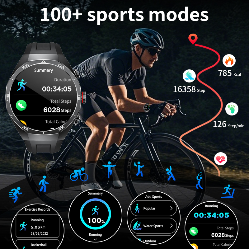2026 новинка для Android TWS м – обзор и цена Smartwatch Headset