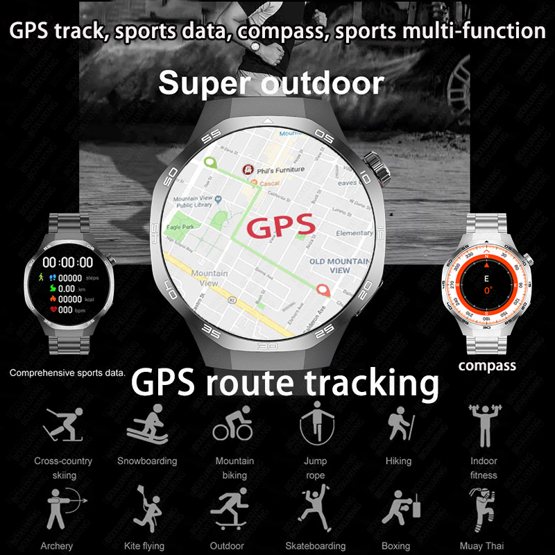 2026 Новые часы BOXUXING 5 MAX – обзор и цена Smartwatch Face