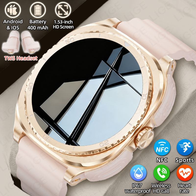 Умные часы LIGE 2-в-1 с TWS-на – обзор и цена Smartwatch Headset