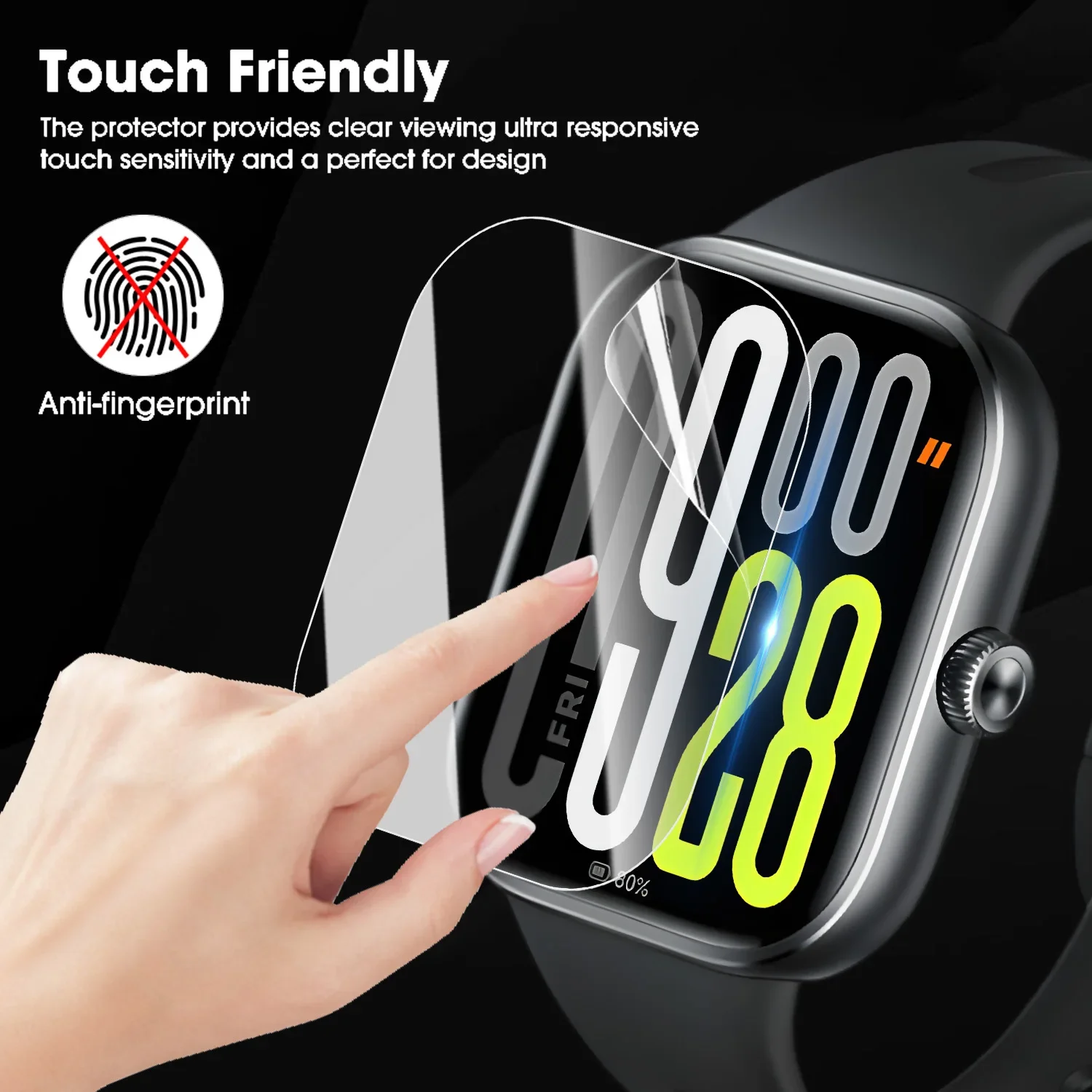 1-5 шт. гидрогелевая защитная  – обзор и цена Watch Face Protector
