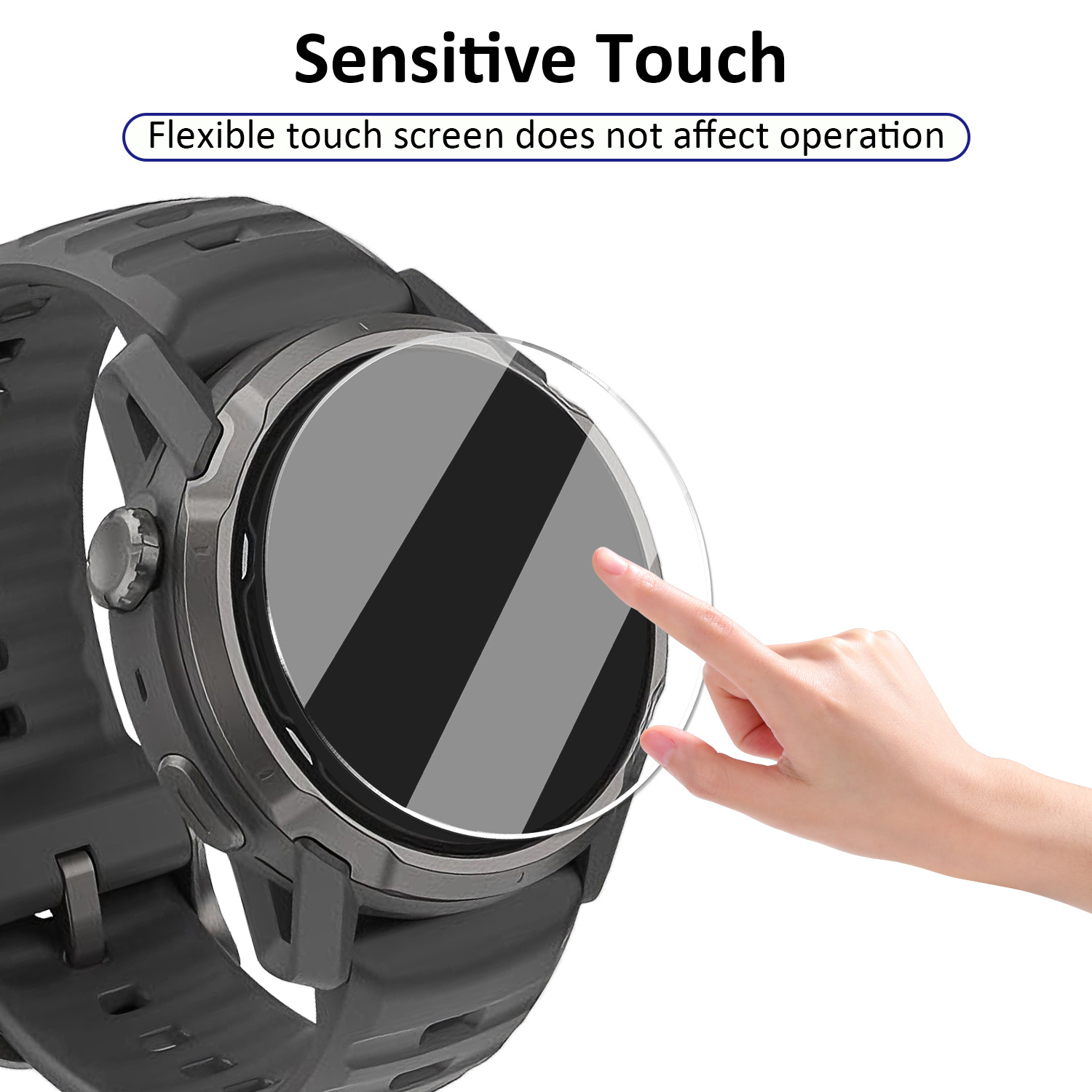 2 шт. защитных пленок для часо – обзор и цена Watch Face Protector